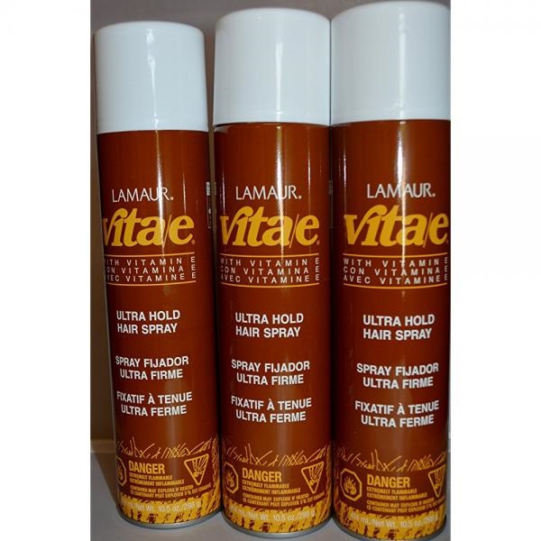 Zotos Lamaur Vitae Ultra Hold Professional Hairspray 3 pack