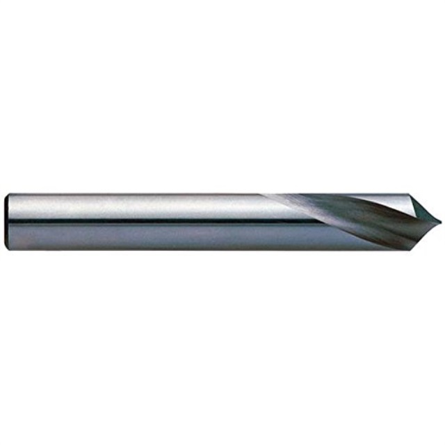 KEO Cutters KEO 33383 Cobalt Steel NC Spotting Drill Bit, Uncoated Bright Finish, Round Shank