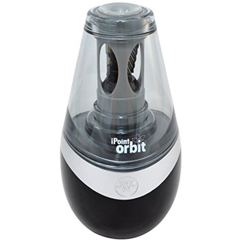 OFFSUB00TKU1NHA Westcott iPoint Orbit Electric Pencil Sharpener, Black