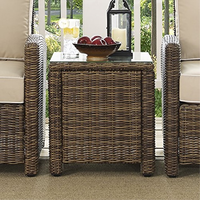 LANGDB01AVX7IW8 Crosley Furniture Bradenton Outdoor Wicker Rectangular